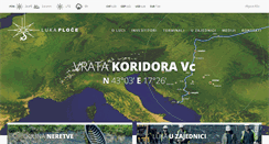 Desktop Screenshot of luka-ploce.hr